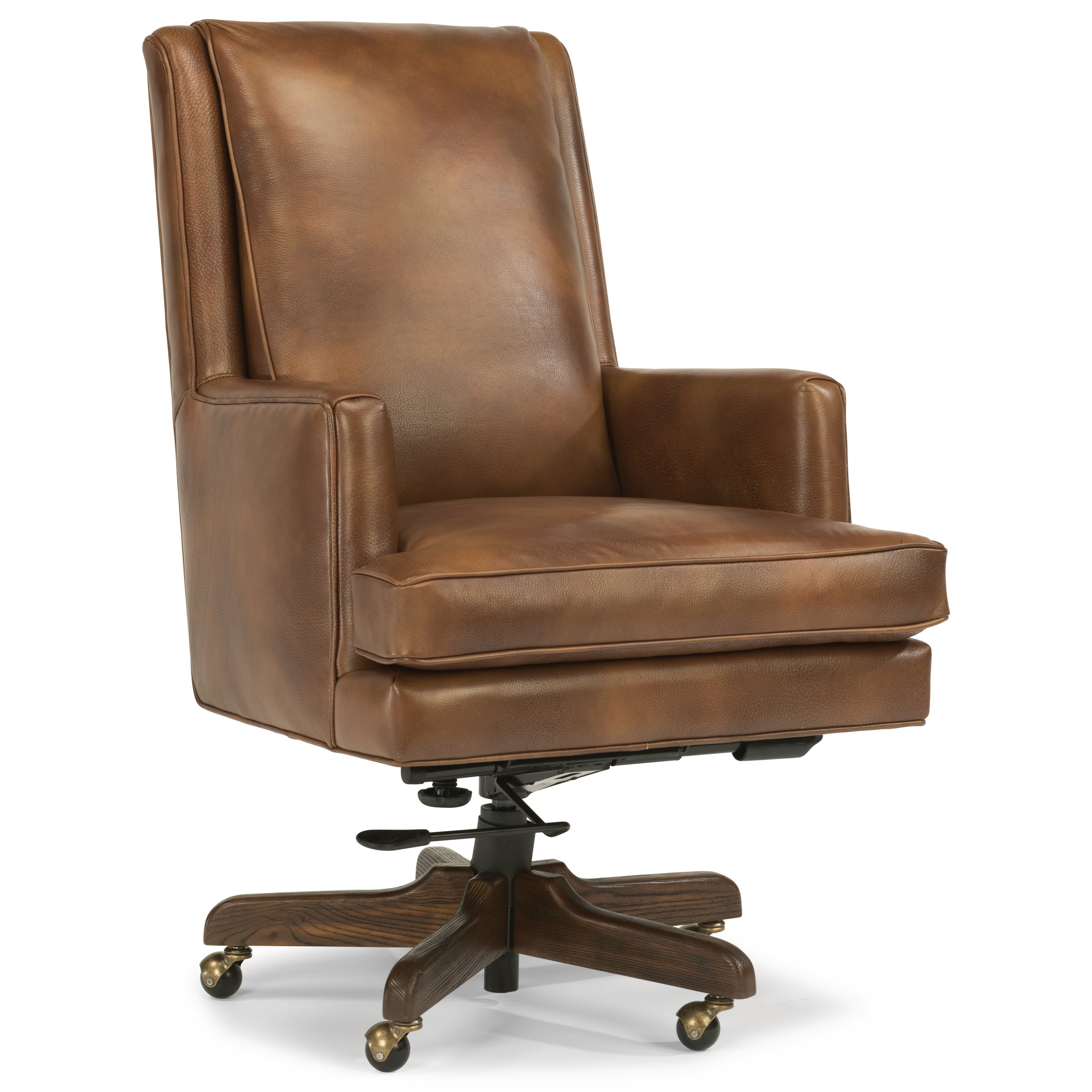 Flexsteel Wynwood Collection Office Chairs W1511792 Casual Leather